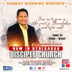 Sunday Worship Service, 31-JAN-2021