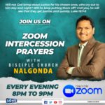 Zoom Intercession prayers – Nlg